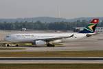 South African Airways, ZS-SXW, Airbus, A 330-243, MUC-EDDM, München, 20.08.2018, Germany