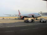 29. April 2011, Air Berlin A 330 auf dem Flughafen Aeropuerto Internacional José Martí (HAV)  in Havanna.