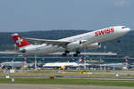 Swiss Airbus A330-343 HB-JHA, cn(MSN): 1000, 
Zürich-Kloten Airport, 11.09.2019.