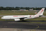 Tunisair, TS-IFN  Sidi Bou Said , Airbus, A 330-343 ~ 70-years TU-TAR - Sticker, DUS-EDDL, Dsseldorf, 21.08.2019, Germany 