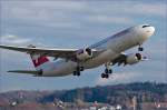 Take off/A330/Swiss/Zrich-Kloten/ZRH/Schweiz/06.11.09.