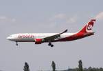 AIRBERLIN Airbus A 330-223 D-ALPJ Flughafen Mnchen 06.06.2010