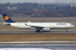 Lufthansa Airbus A330-343X D-AIKD in Düsseldorf am 13,02,10