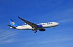 Airbus A330-243 of Thomas Cook Airlines (G-OJMC) in Turin - Caselle (Sandro Pertini, TRN / LIMF) 06/02/2011.