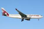 Qatar Airbus  A 330-202 A7-ACA Flughafen mnchen 03.02.2012