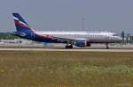 Aeroflot, VP-BKC  I. Kruzenshtern , A320-214 in MUC beim Start nach Moskau (SVO) 09.07.2013