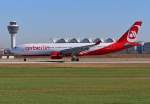 D-ABXB / Air Berlin / A330-223 bei der Landung in MUC aus Dsseldorf (DUS) 02.08.2013