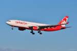 D-ALPB / Air Berlin / A330-223 in MUC im Landeanflug aus Berlin (TXL) 07.01.2014