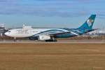 A4O-DA / Oman Air / A330-243 beim Start in MUC nach Maskat (MCT) 08.01.2014