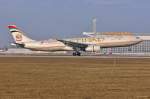 A6-AFE / Etihad Airways / A330-343X bei der Landung in MUC aus Abu Dhabi (AUH) 01.02.2014