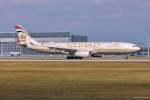 A6-AFF / Etihad Airways / A330-343X in MUC beim Start nach Abu Dhabi (AUH) 26.03.2014