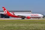 D-ALPB / Air Berlin / A330-223 beim Start in MUC nach Punta Cana (PUJ) 08.08.2014