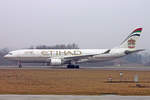 Etihad Airways, A6-EYA, Airbus A330-223, msn: 361, 14.Januar 2006, GVA Genève, Switzerland.