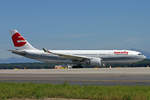 Eurofly, I-EEZJ, Airbus A330-223, msn: 665, 11.September 2010, MXP Milano Malpensa, Italy.