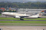 Etihad Airways, A6-EYS, Airbus A330-243, msn: 991, 30.August 2014, BRU Brussels, Belgium.