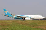 Oman Air, A4O-DG, Airbus A330-243, msn: 1227, 25.September 2011, MXP Milano Malpensa, Italy.