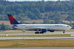 Delta Air Lines, N861NW, Airbus A330-223, msn: 796, 01.August 2018, ZRH Zürich, Switzerland.
