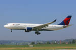Delta Air Lines, N851NW, Airbus A330-223, msn: 609, 05.September 2018, ZRH Zürich, Switzerland.