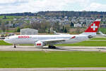 SWISS International Air Lines, HB-IQH, Airbus A330-223, msn: 288, 19.April 2008, ZRH Zürich, Switzerland.