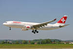 SWISS International Air Lines, HB-IQI, Airbus A330-223, msn: 291, 12.Mai 2008, ZRH Zürich, Switzerland.