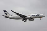 Iran Air, EP-IJA, Airbus A330-243, msn: 1540, 04.Juli 2023, LHR London Heathrow, United Kingdom.