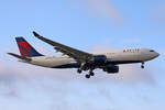 Delta Air Lines, N856NW, Airbus A330-223, msn: 631, 05.Juli 2023, LHR London Heathrow, United Kingdom.