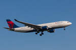 Airbus A330-200, Delta Air Lines (N852NW), Frankfurt (FRA), 01.05.2025.