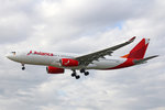 Avianca, N968AV, Airbus A330-243, 01.Juli 2016, LHR London Heathrow, United Kingdom.