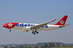 Edelweiss Air, HB-IQI, Airbus A330-223,  Kiburi , 31.August 2016, ZRH Zürich, Switzerland.