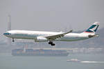 Cathay Pacific Airways, B-HLN, Airbus A330-343X, msn: 389, 14.April 2014, HKG Hong Kong.