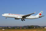 Air Canada, C-GHKR, Airbus A330-343X, msn: 400, 01.März 2013, ZRH Zürich, Switzerland.