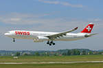 SWISS International Air Lines, HB-JHG, Airbus A330-343X, msn: 1101,  Glarus , 21.Mai 2018, ZRH Zürich, Switzerland.