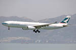 Cathay Pacific Airways, B-LAN, Airbus A330-343X, msn: 1285, 18.April 2014, HKG Hong Kong.