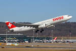 SWISS International Air Lines, HB-JHM, Airbus A330-343X, msn: 1355, 27.Februar 2019, ZRH Zürich, Switzerland.