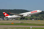 SWISS International Air Lines, HB-JHG, Airbus A330-343X, msn: 1101,  Glarus , 18.August 2019, ZRH Zürich, Switzerland.