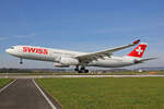 SWISS International Air Lines, HB-JHK, Airbus A330-343X, msn: 1276,  Herisau , 10.April 2023, ZRH Zürich, Switzerland.