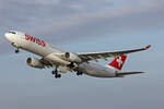SWISS International Air Lines, HB-JHM, Airbus A330-343X, msn: 1355, 16.Januar 2024, ZRH Zürich, Switzerland.