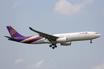 Thai Airways, HS-TBD, Airbus A330-343X, 09.August 2016, BKK Bangkok Suvarnabhumi, Thailand.