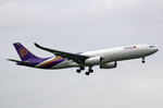 Thai Airways, HS-TEU, Airbus A330-343X, 09.August 2016, BKK Bangkok Suvarnabhumi, Thailand.
