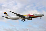 Air Belgium, OO-ABF, Airbus A330-941N, msn: 1844, 05.Juli 2023, LHR London Heathrow, United Kingdom.