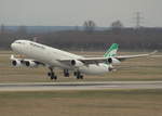 Mahan Air, EP-MMD, (c/n 164),Airbus A 340-313X,26.02.2017, DUS-EDDL, Düsseldorf, Germany 