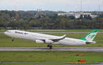 Mahan Air, EP-MMT, MSN 292, Airbus A 340-313X,08.10.2017,  DUS-EDDL, Düsseldorf, Germany 