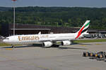 Emirates Airlines, A6-ERD, Airbus A340-541, msn: 520, 26.August 2007, ZRH Zürich, Switzerland.
