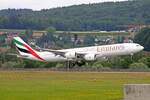Emirates Airlines, A6-ERJ, Airbus A340-541, msn: 694, 28.Juni 2007, ZRH Zürich, Switzerland.