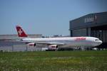 Swiss International Air Lines, HB-JMF, Airbus A340-313X.