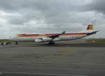 Iberia   A340-3  EC-HGX  Montevideo, Uruguay  15.11.2008