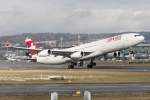 Swiss, HB-JML, Airbus, A340-313X, 23.01.2016, ZRH, Zürich, Switzerland       