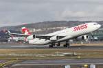 Swiss, HB-JMA, Airbus, A340-313X, 23.01.2016, ZRH, Zürich, Switzerland          
