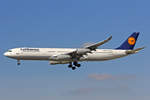 Lufthansa, D-AIGF, Airbus A340-311, msn: 035,  Göttingen , 30.September 2012, FRA Frankfurt, Germany.