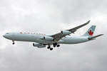Air Canada, C-GDVZ, Airbus A340-313X, msn: 278, 12.August 2006, LHR London Heathrow, United Kingdom.